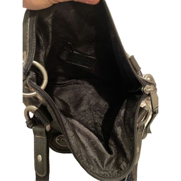 Brown LeathervFossil over the Shoulder Bah - Picture 3 of 8